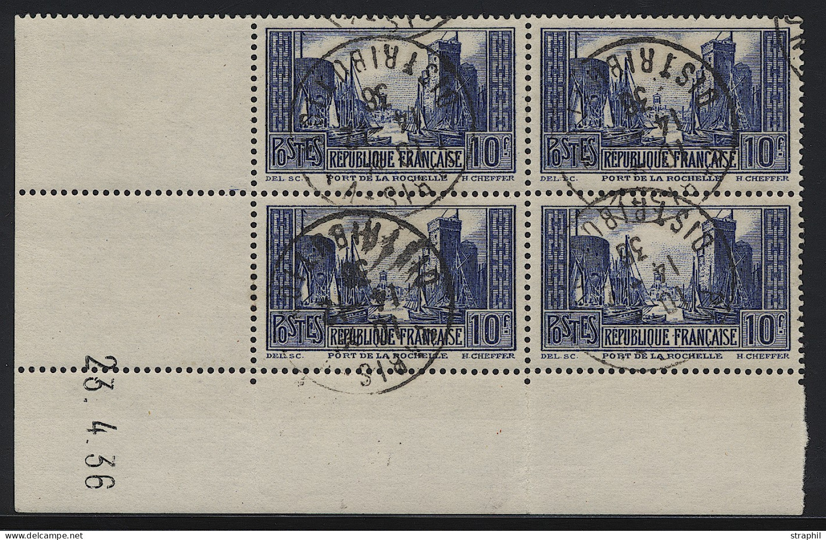 O COINS DATES (BLOCS DE 4) - ....-1929