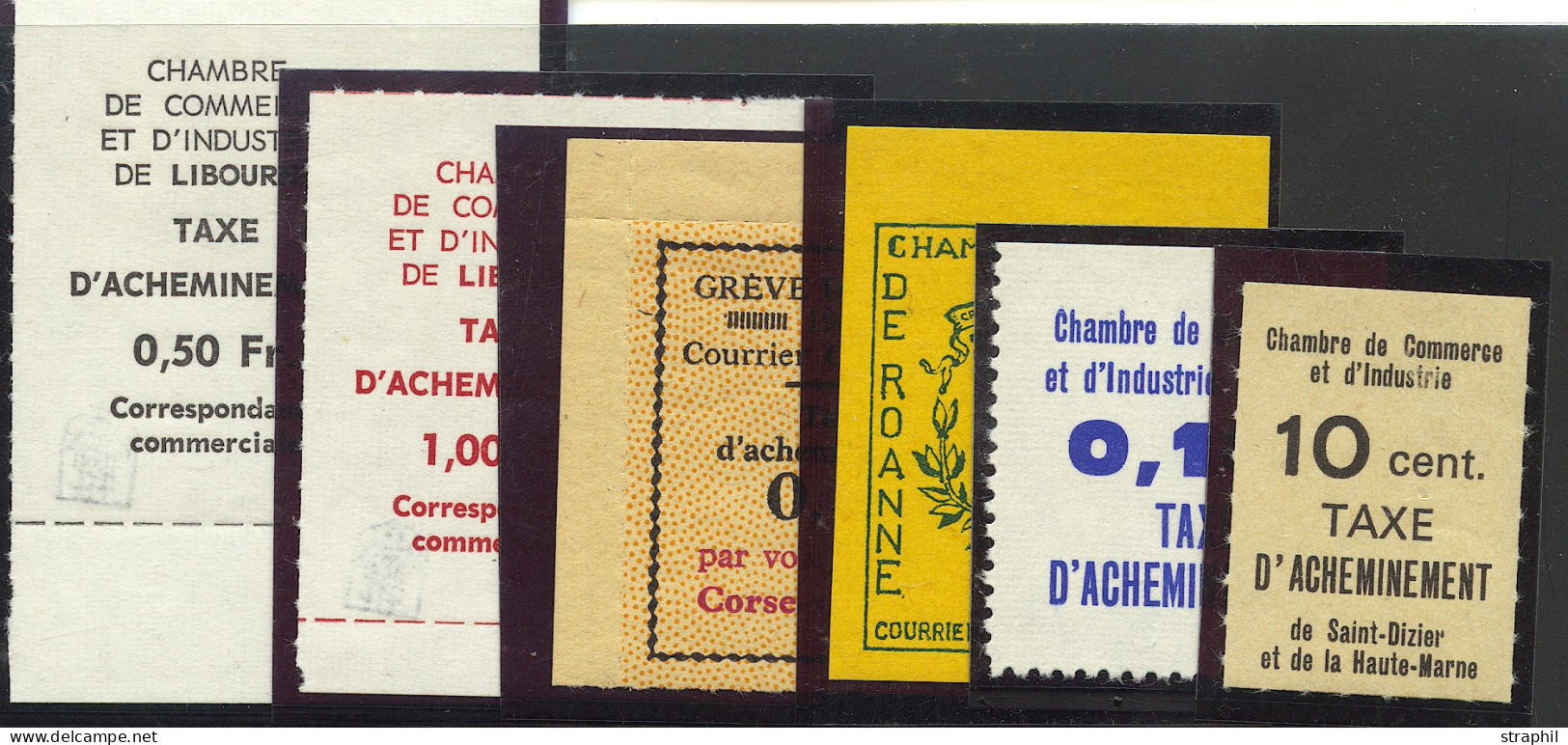 ** TIMBRES DE GREVE - Other & Unclassified