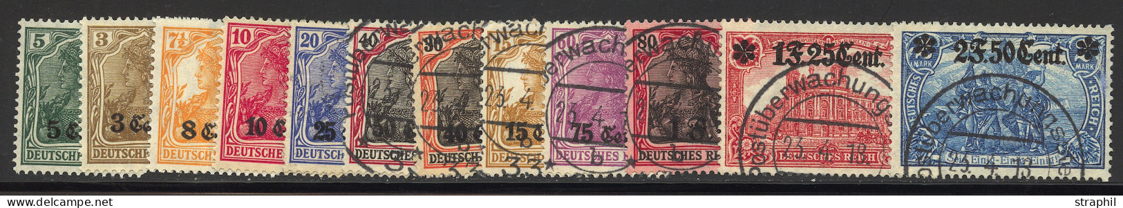 O TIMBRES DE GUERRE - Kriegsmarken