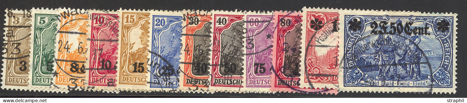 O TIMBRES DE GUERRE - Kriegsmarken