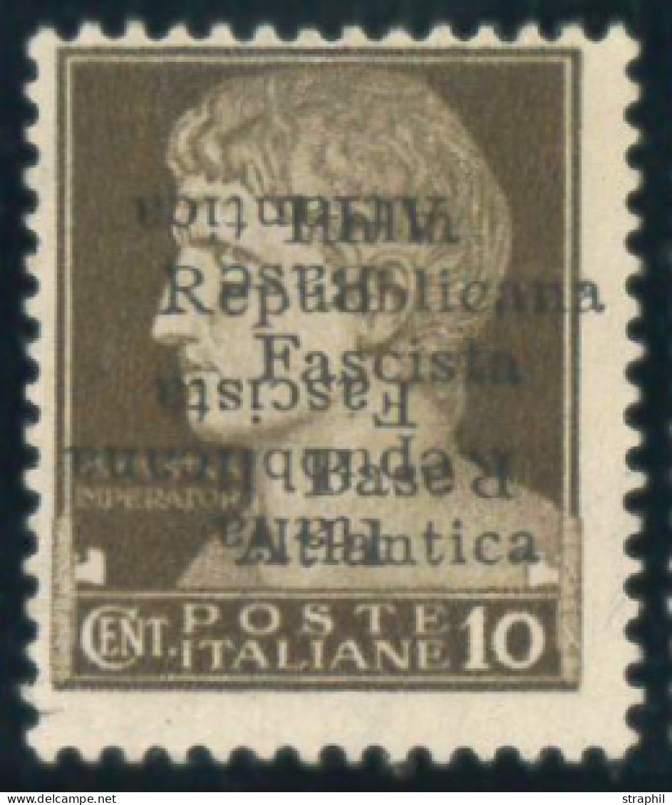 * BASE NAVALE ITALIENNE - Guerre (timbres De)