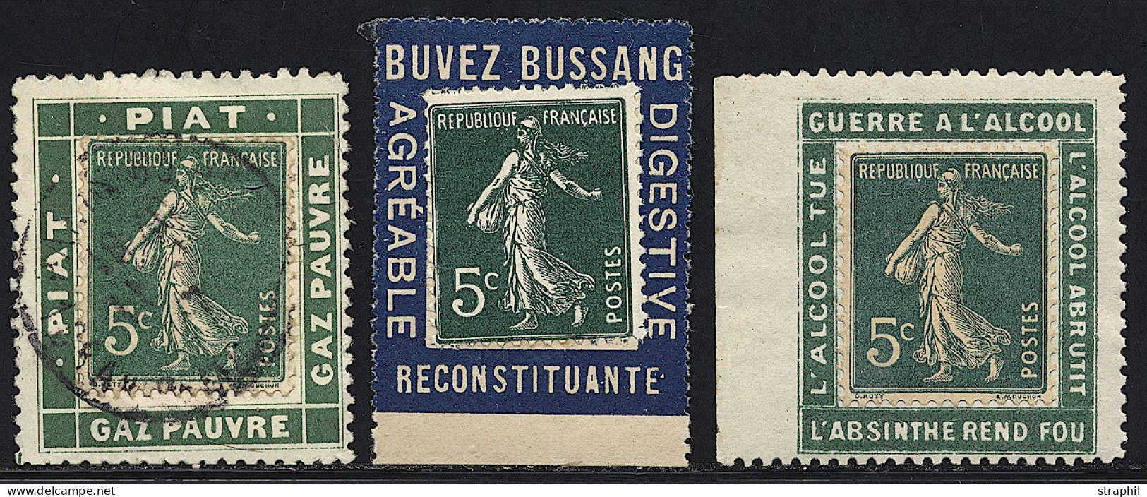 O PORTE-TIMBRES - Stamps On Stamps