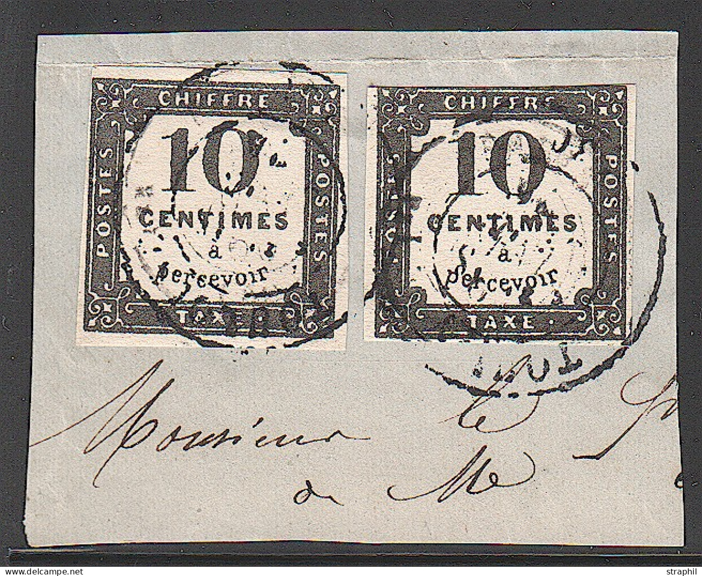 F TIMBRES TAXE - 1859-1959 Mint/hinged