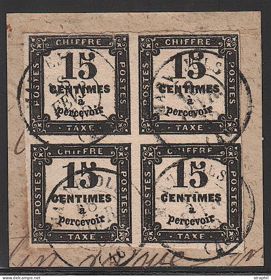 F TIMBRES TAXE - 1859-1959 Postfris