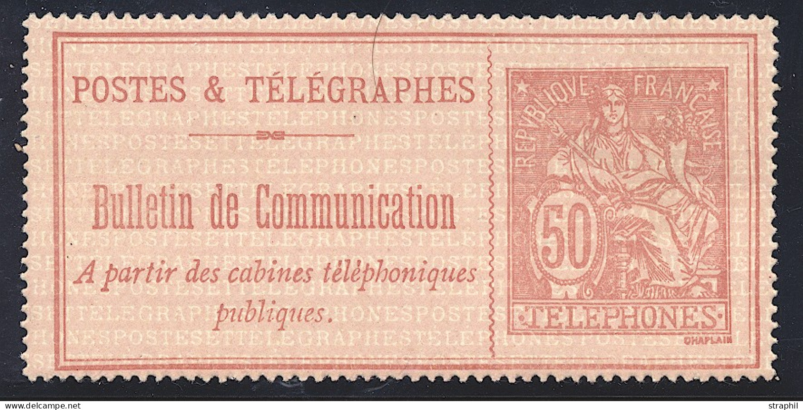 (*) TIMBRES - TELEPHONE - Telegraaf-en Telefoonzegels