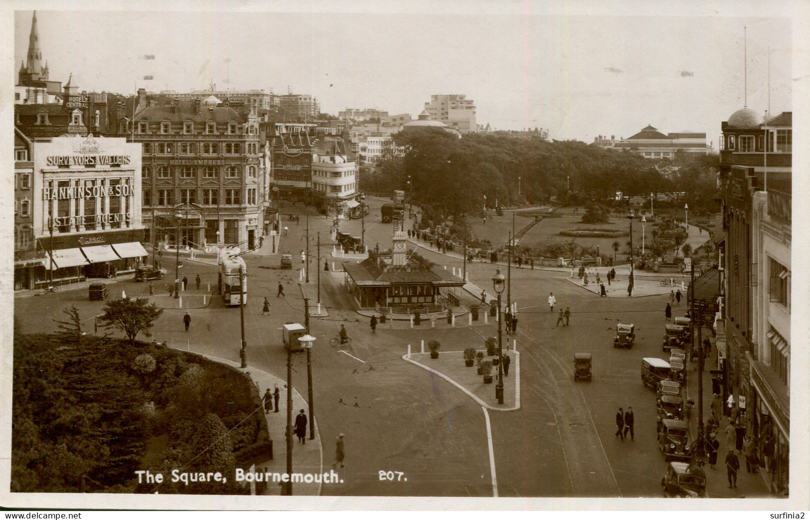 DORSET - BOURNEMOUTH - THE SQUARE RP Do1710 - Bournemouth (a Partire Dal 1972)