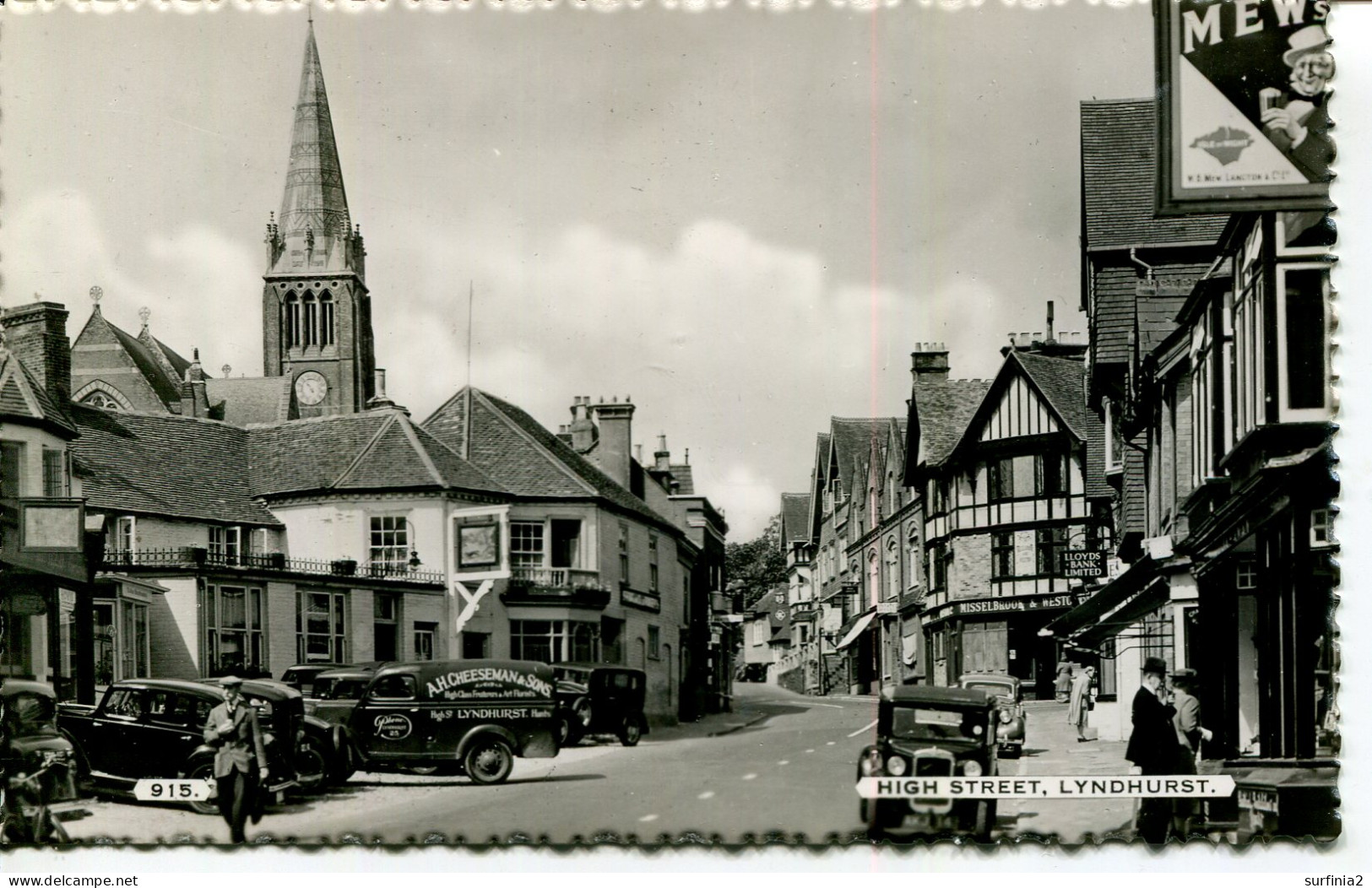 HANTS - LYNDHURST HIGH STREET RP  Ha633 - Winchester