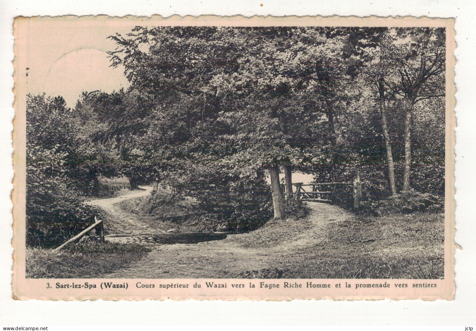 SART-LEZ-SPA (Jalhay) - Cours Supérieur Du Wazai Vers La Fagne Riche Homme. - Jalhay