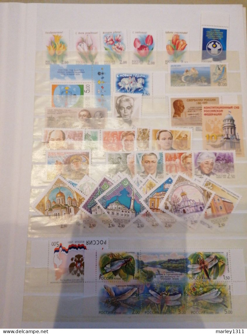 Russie 2001 Année Complète - Annate Complete