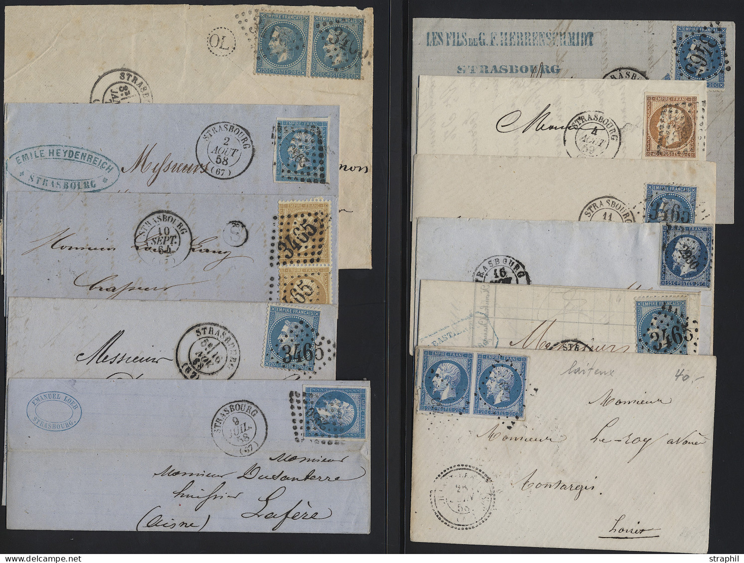 LAC PERIODE 1849 -70 Bas-Rhin - Other & Unclassified