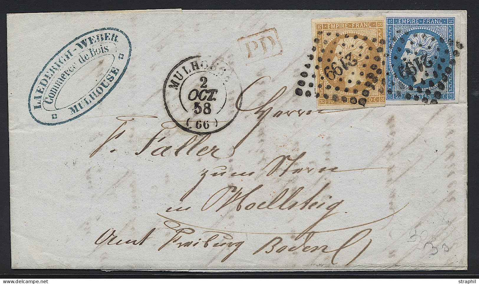 LAC PERIODE 1849 -70 Haut-Rhin - Other & Unclassified