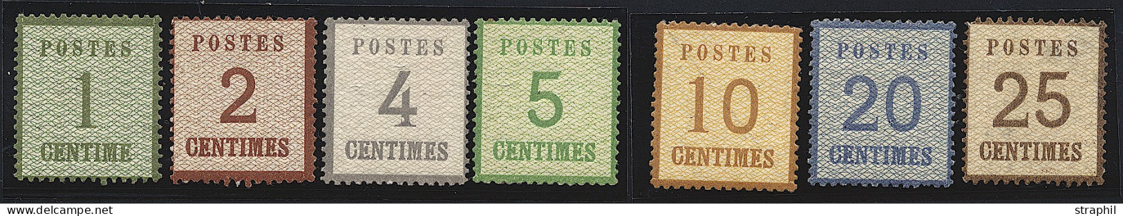 * TIMBRES 1870 - 71 - Other & Unclassified