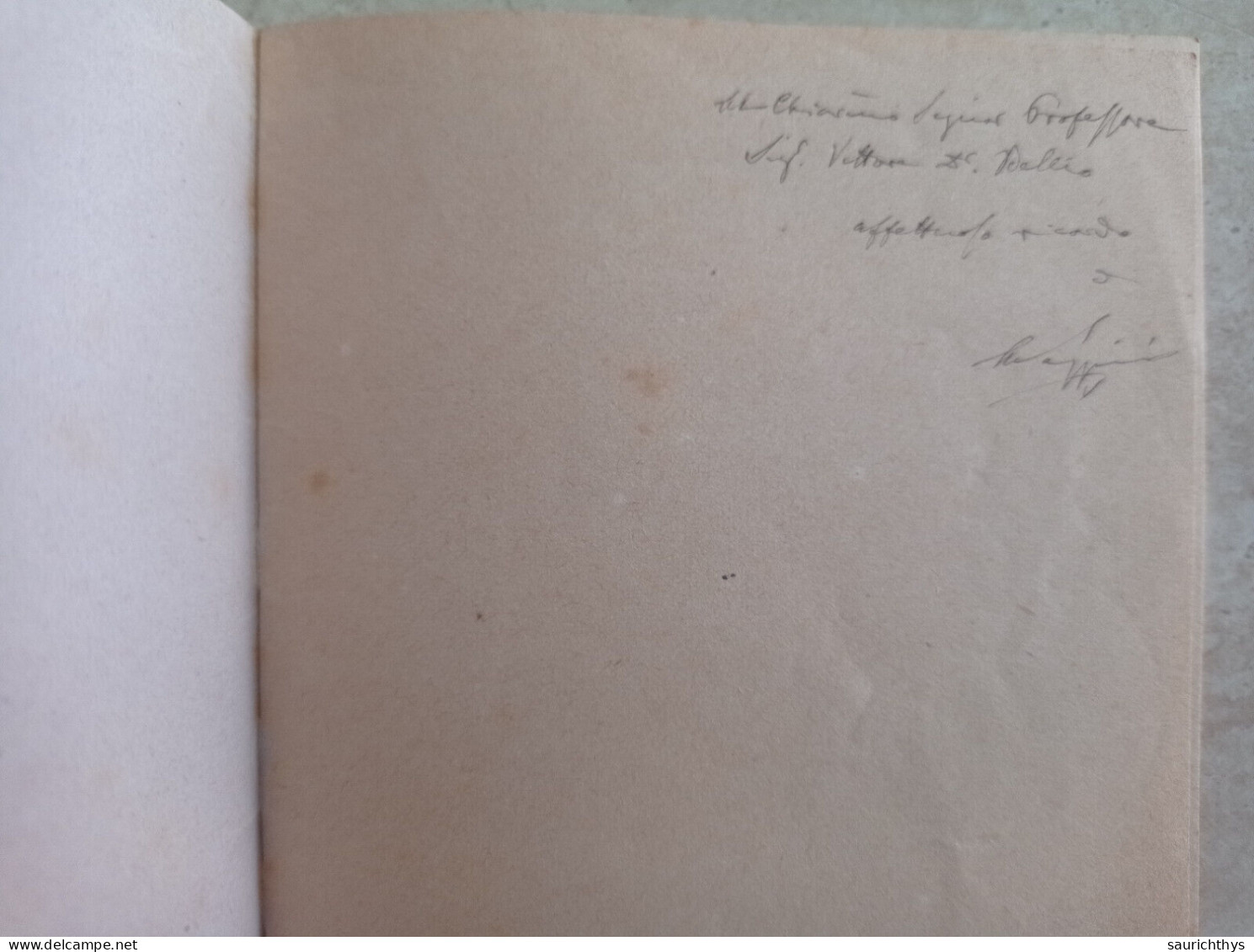 A' Neri Giorni Da Letture Di Famiglia Autografo Angelo Saggini Di Galzignano - Old Books