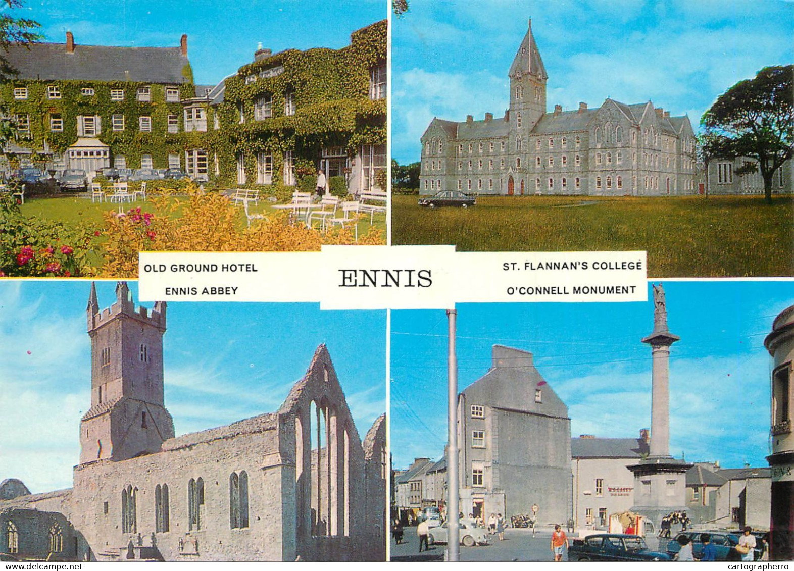 Postcard United Kingdom Ireland Ennis Abbey - Clare