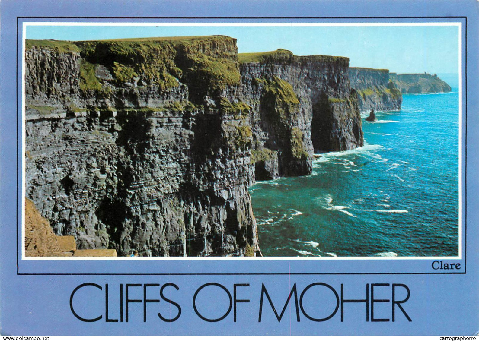 Postcard United Kingdom Ireland (Cliffs Of Moher) - Clare
