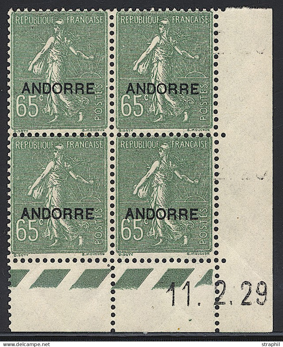 ** ANDORRE - Unused Stamps