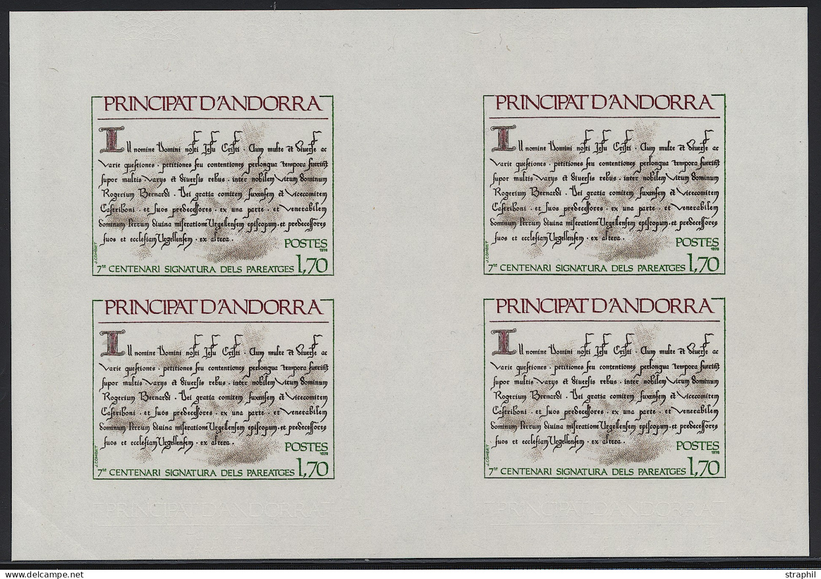 ** ANDORRE - Unused Stamps