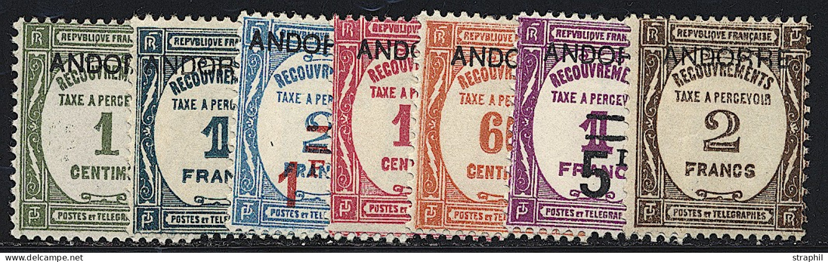 * ANDORRE - Unused Stamps
