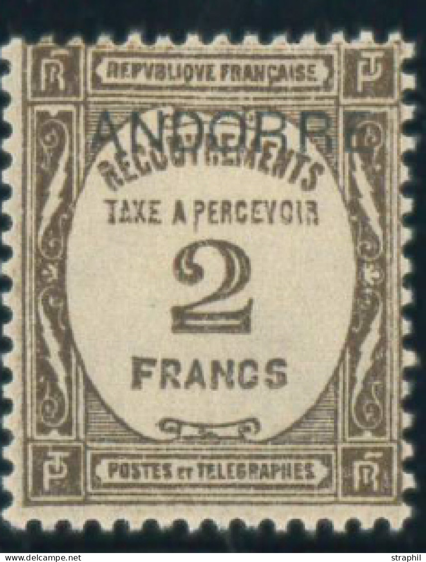 ** ANDORRE - Unused Stamps