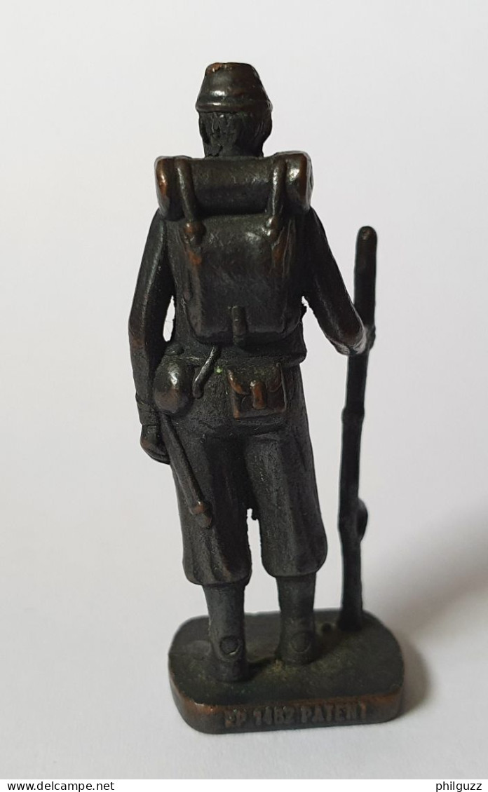 FIGURINE KINDER  METAL NORDISTE 4 1861 SOLDAT CONFEDERE 80's Bruni- KRIEGER NORDSTAATEN UNIONIST 4 (4) - Figurines En Métal