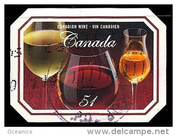 Canada (Scott No.2168 - Vin Er Fromage / Wine And Cheese) (o) - Gebraucht