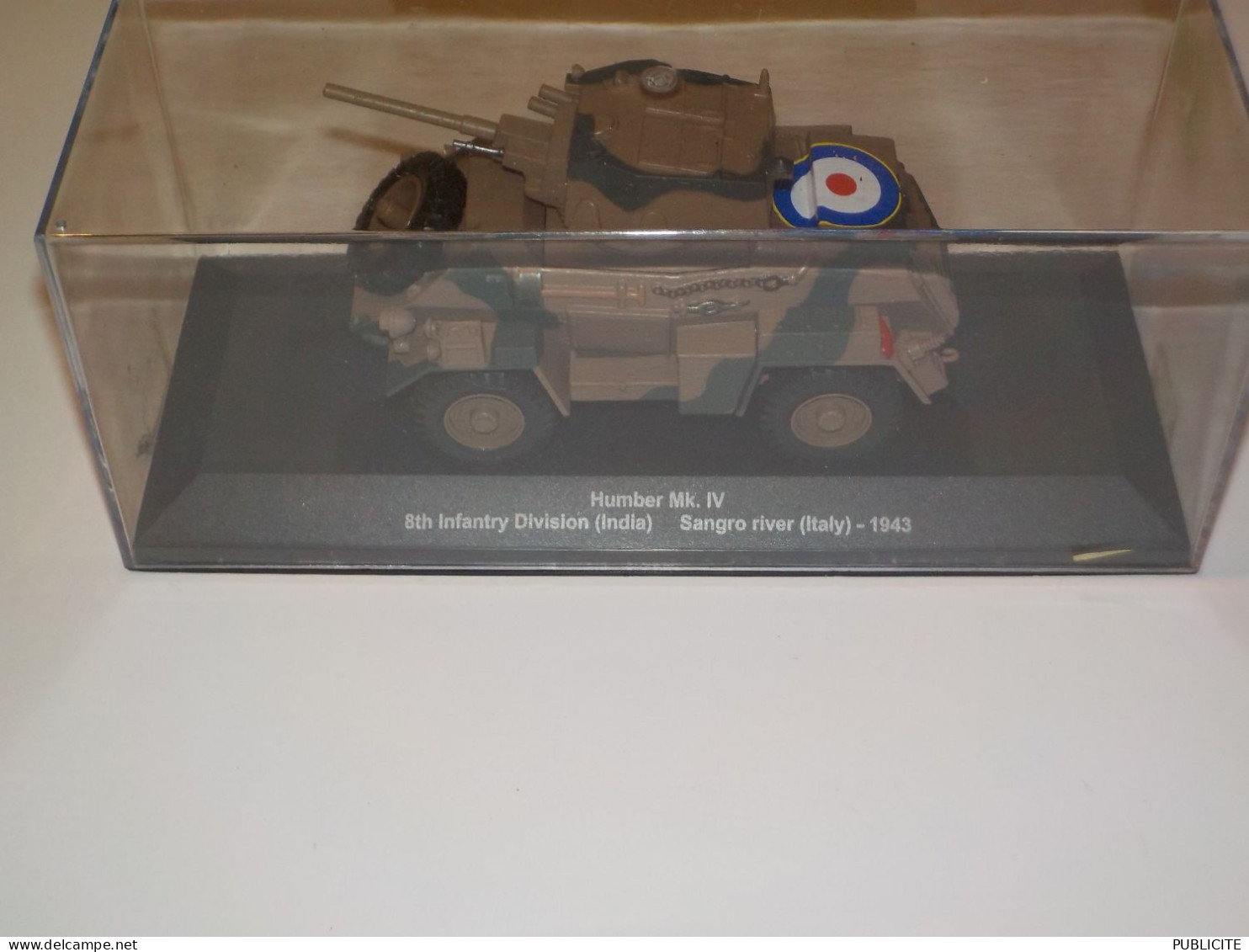 Miniature Humber Mk Iv 1943 - Militaria