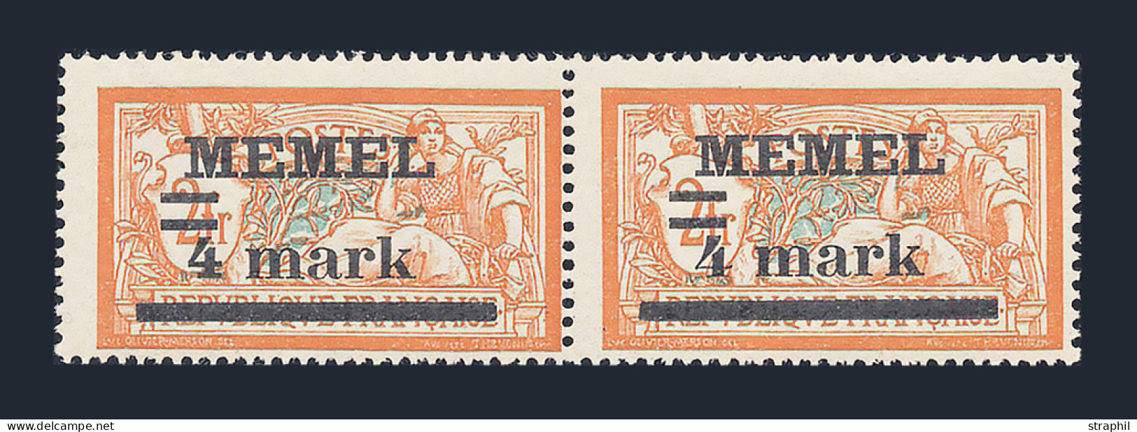 * MEMEL - Memelgebiet 1923