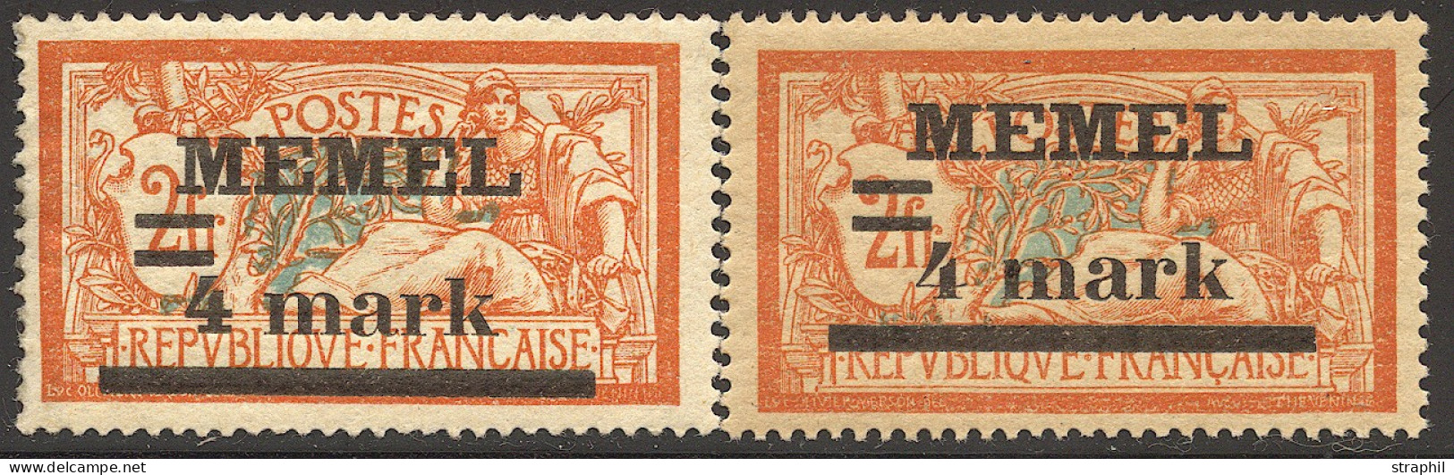 * MEMEL - Memel (Klaïpeda) 1923