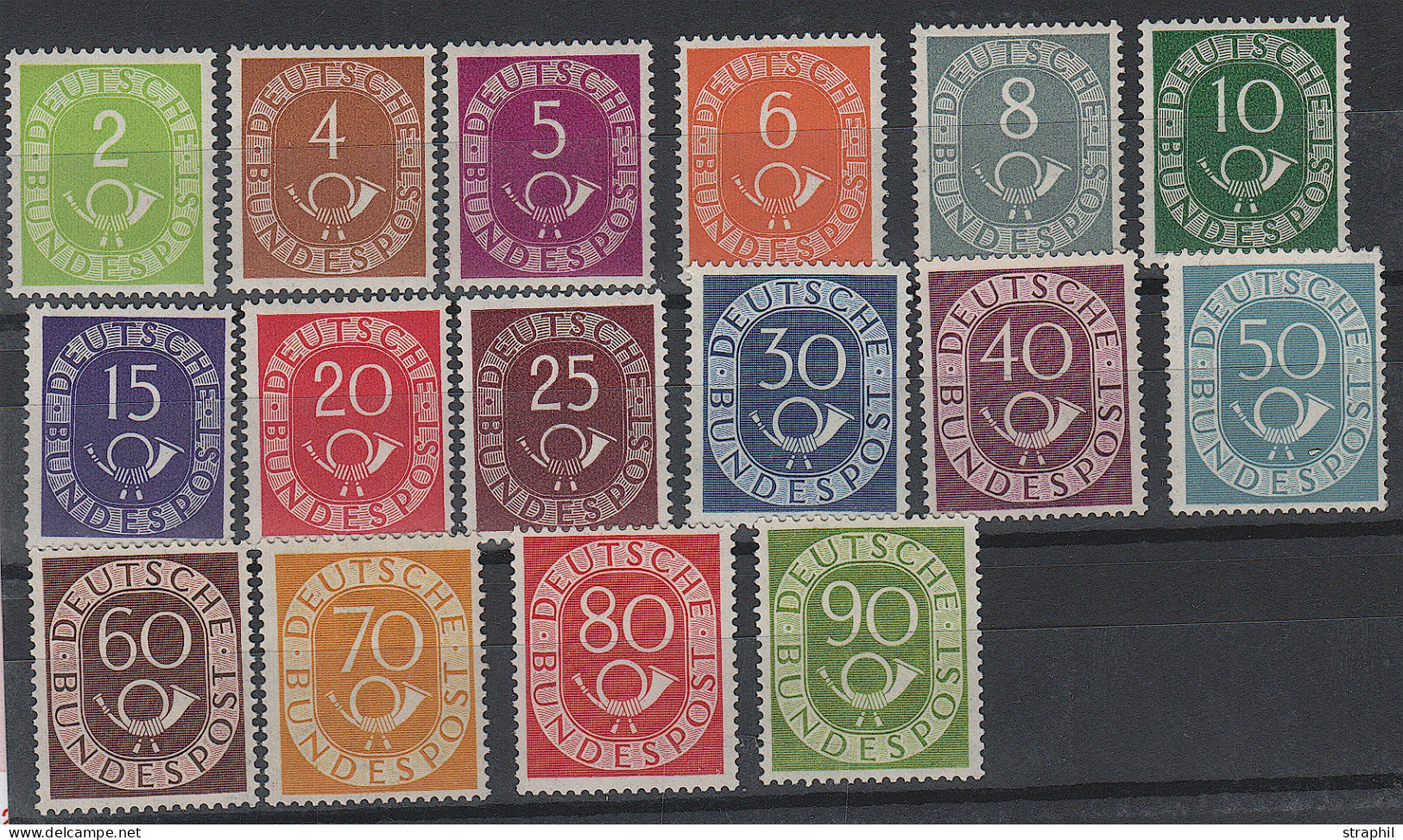 ** R.F.A. - Unused Stamps