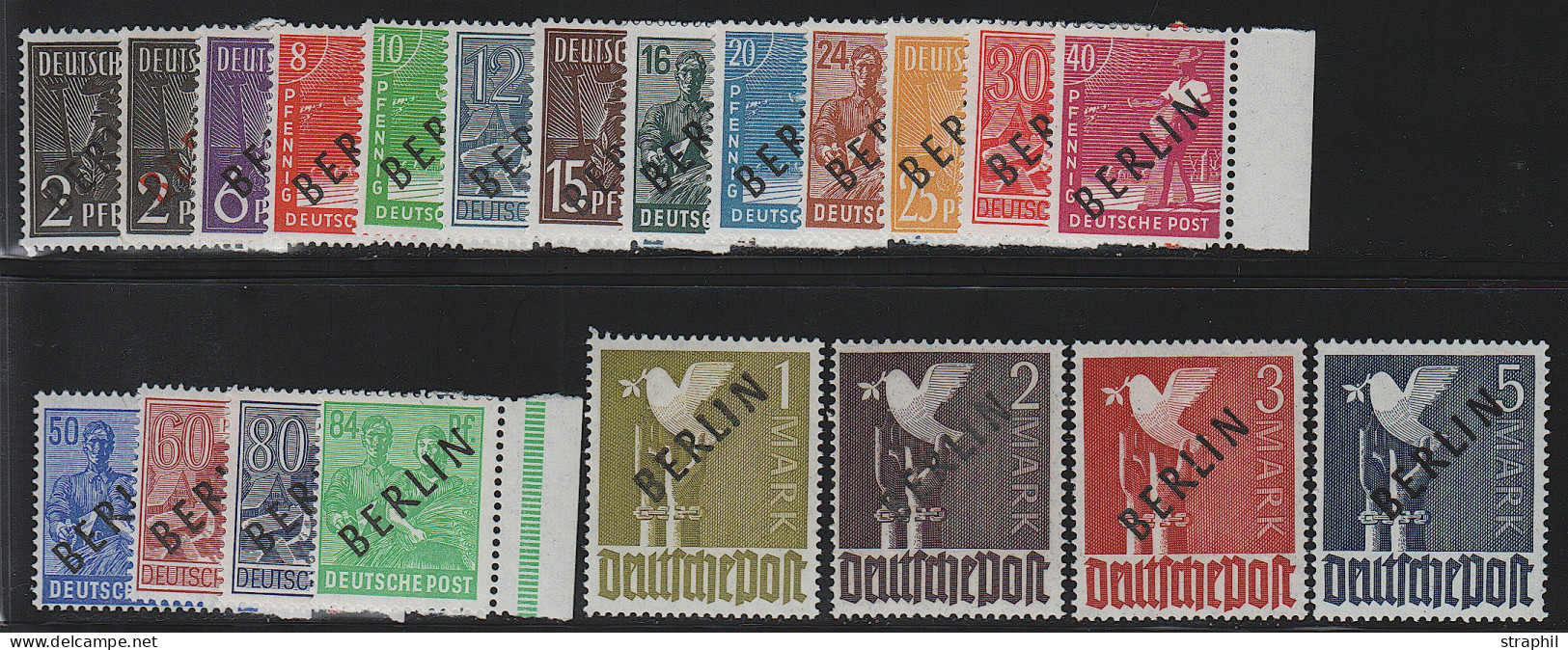 ** BERLIN - Unused Stamps