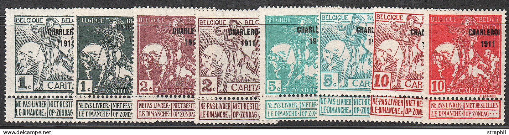 * BELGIQUE - 1914-1915 Rotes Kreuz