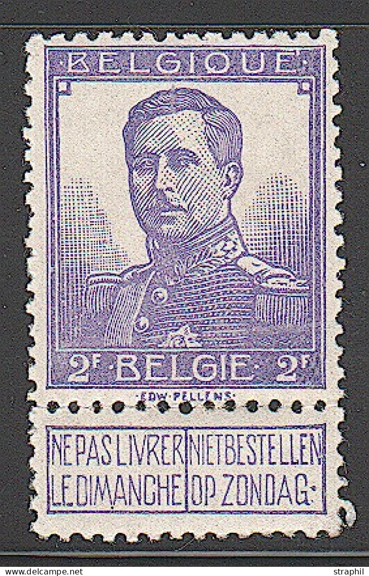 ** BELGIQUE - 1914-1915 Rotes Kreuz