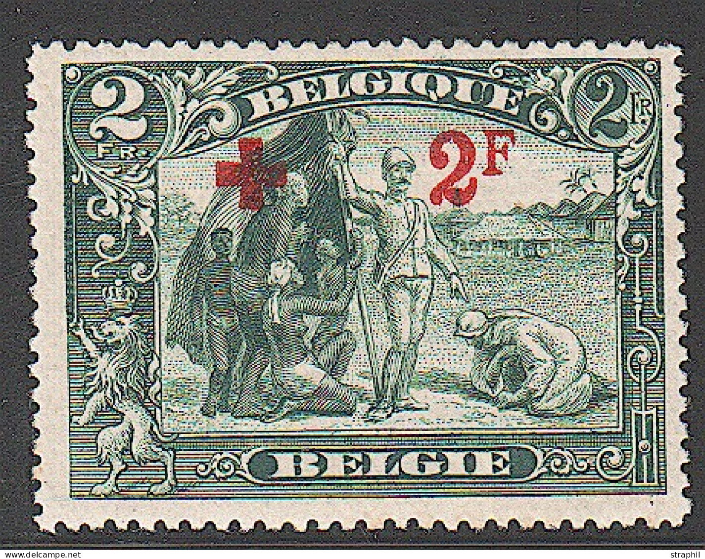 ** BELGIQUE - 1915-1920 Albert I.