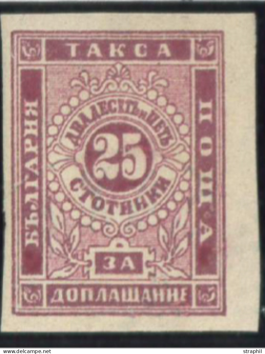 ** BULGARIE - Postage Due