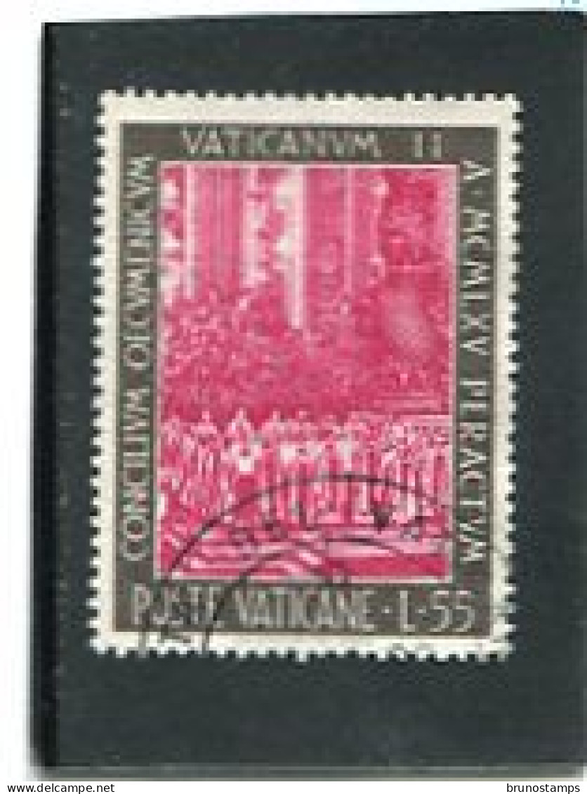 VATICAN CITY/VATICANO - 1966   55 Lire   VATICANO II  FINE USED - Gebraucht