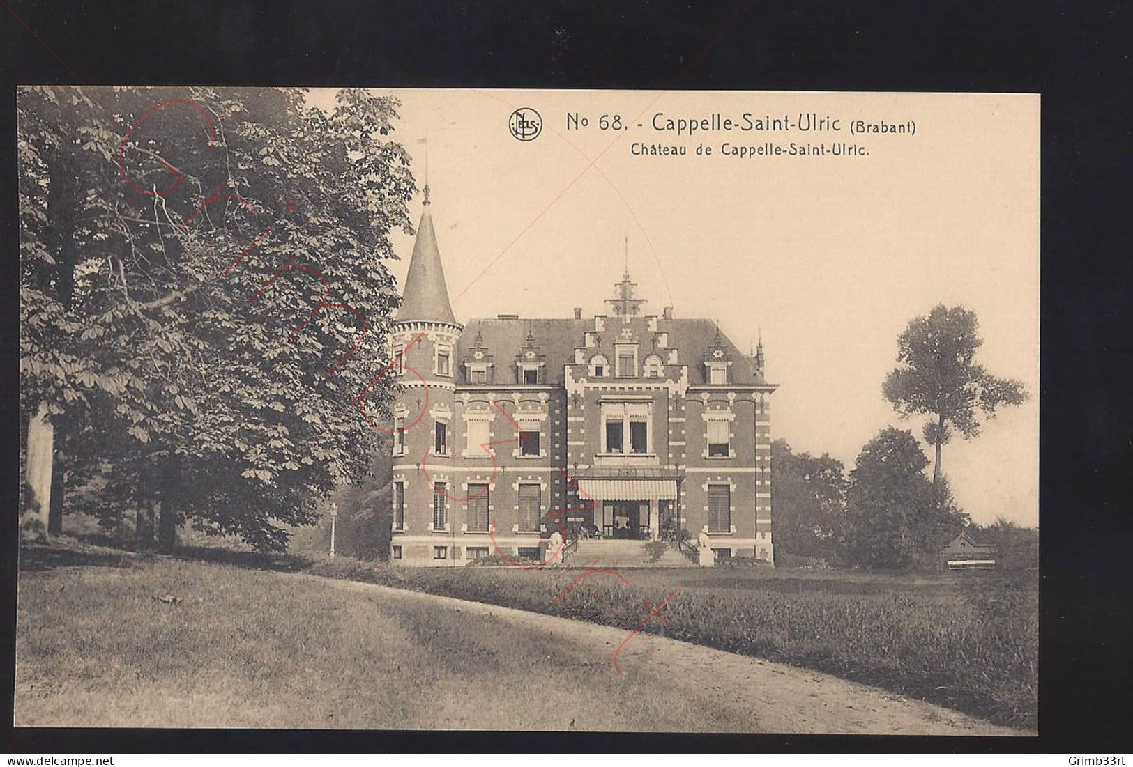 Cappelle-St-Ulric - Château De Cappelle-Saint-Ulric - Postkaart - Dilbeek