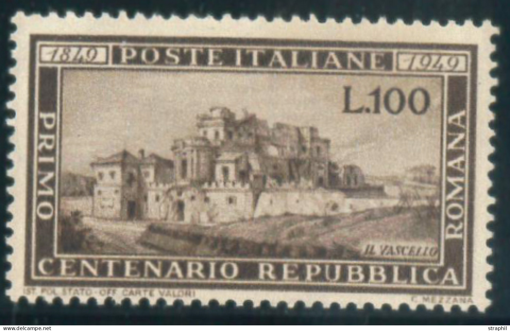 ** REPUBLIQUE D'ITALIE - 1946-60: Ungebraucht