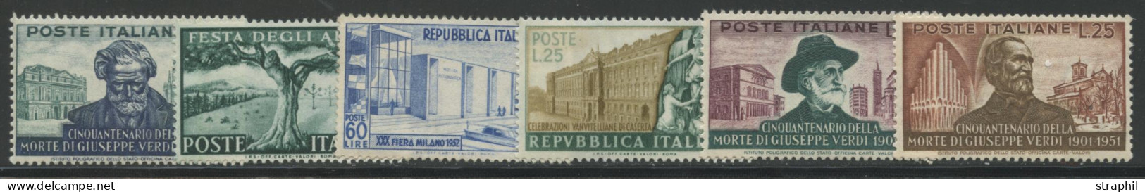 ** REPUBLIQUE D'ITALIE - 1946-60: Nieuw/plakker