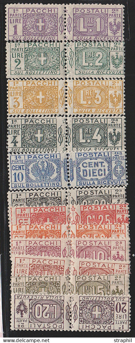 ** ITALIE - COLIS POSTAUX - Paketmarken