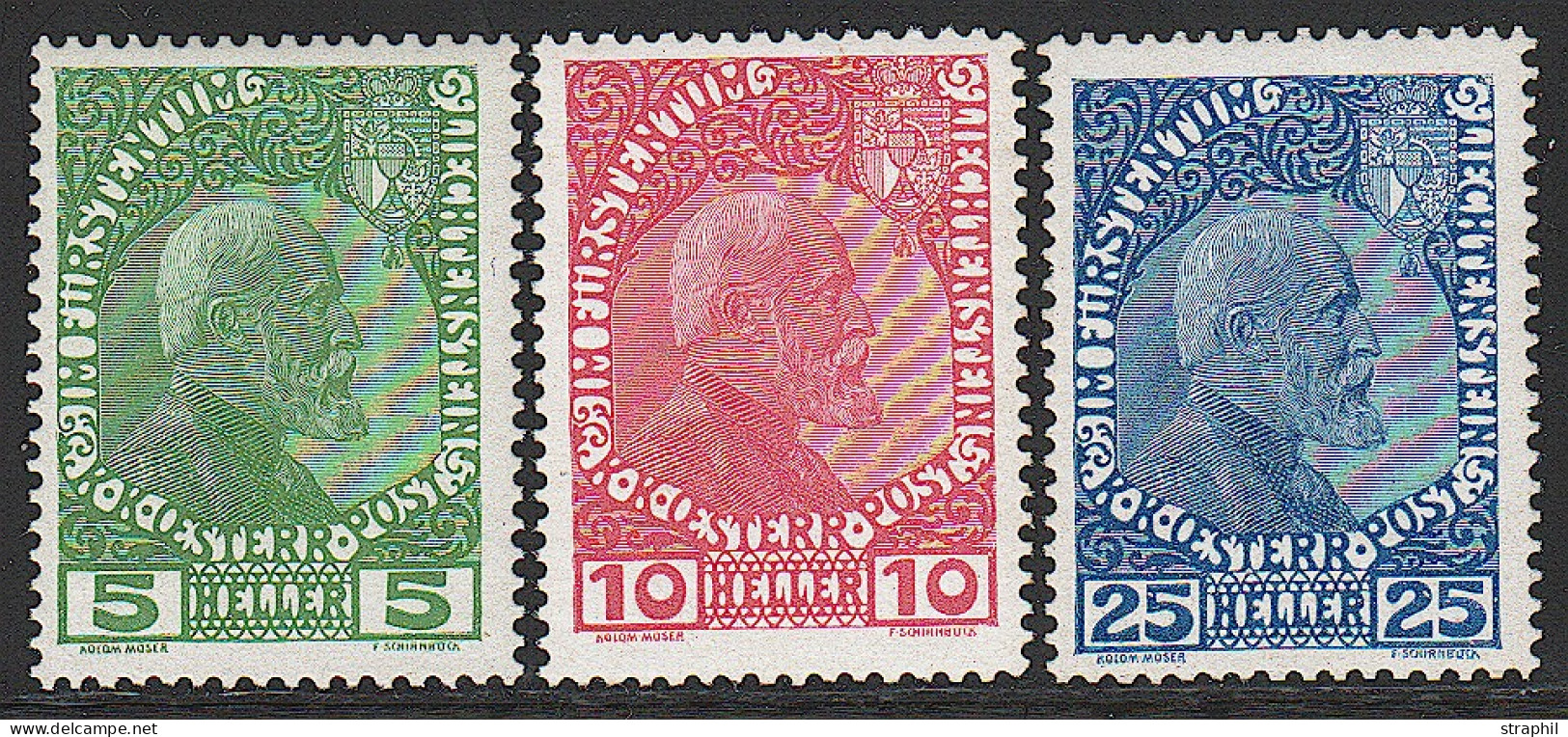 ** LIECHTENSTEIN - Unused Stamps