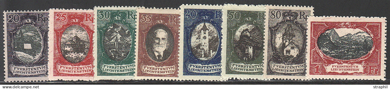 ** LIECHTENSTEIN - Unused Stamps