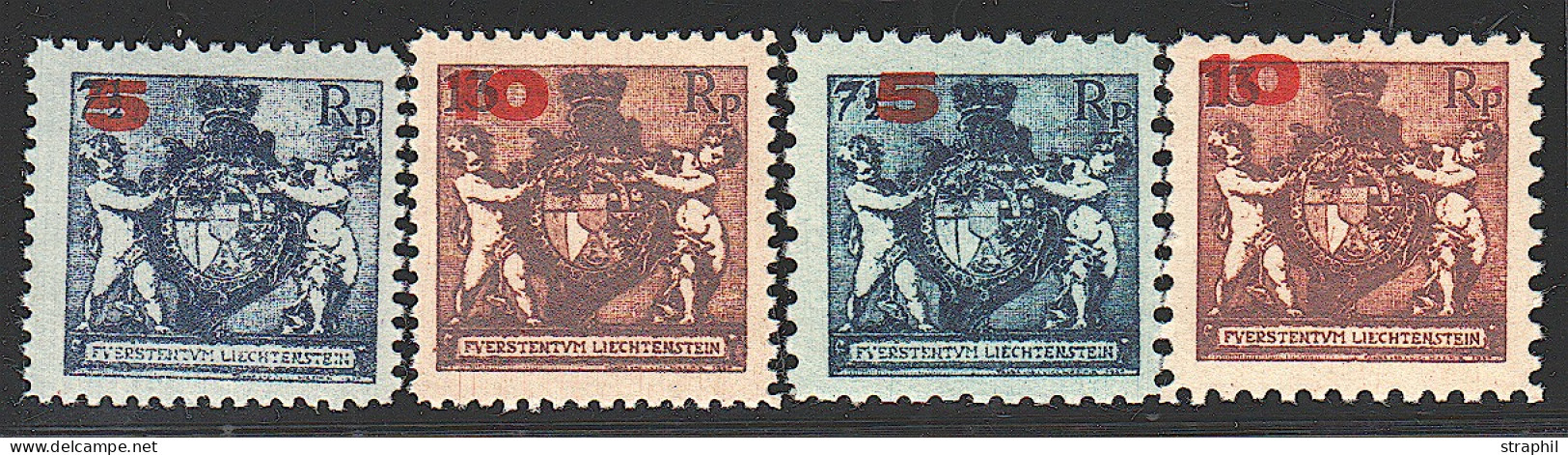 ** LIECHTENSTEIN - Unused Stamps