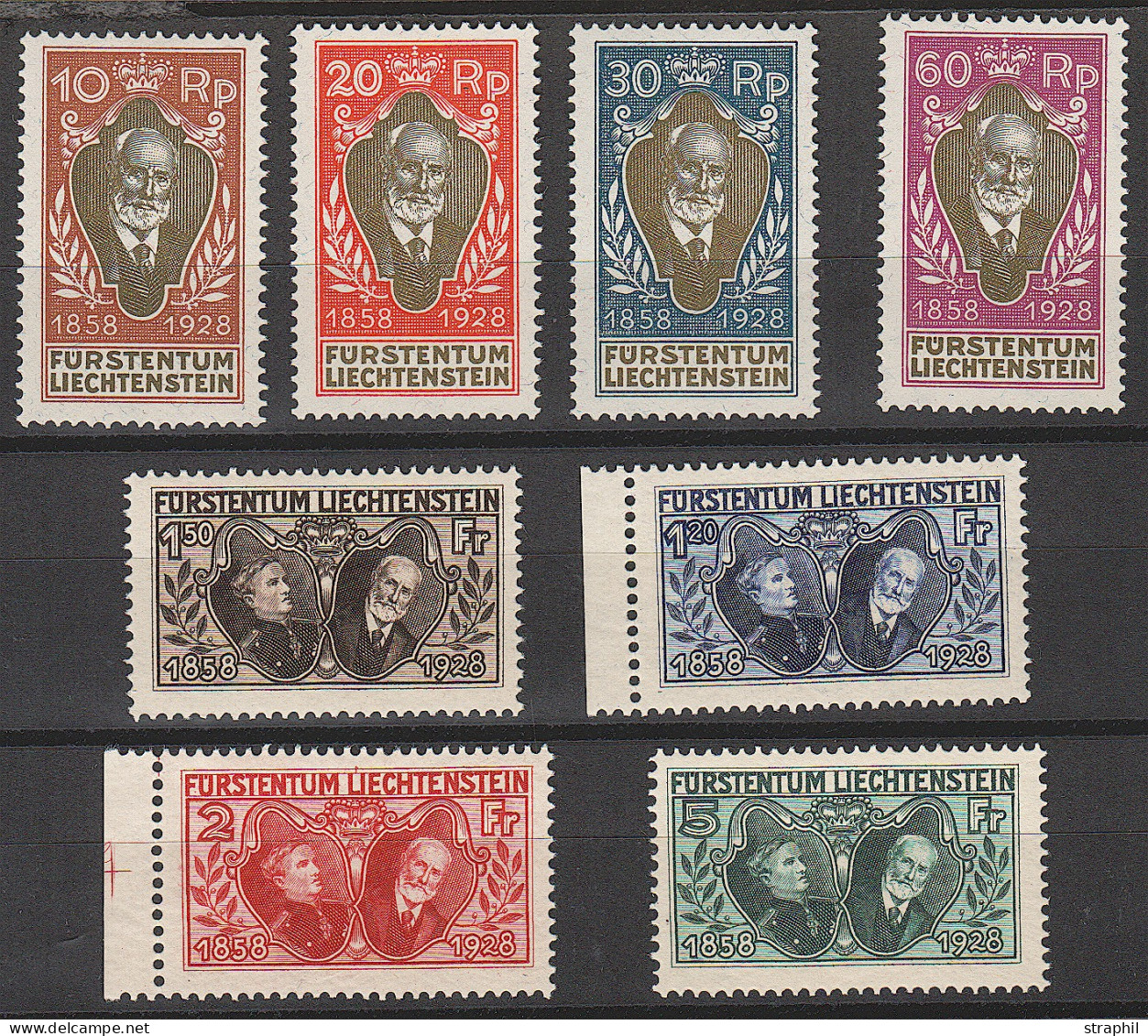 ** LIECHTENSTEIN - Unused Stamps