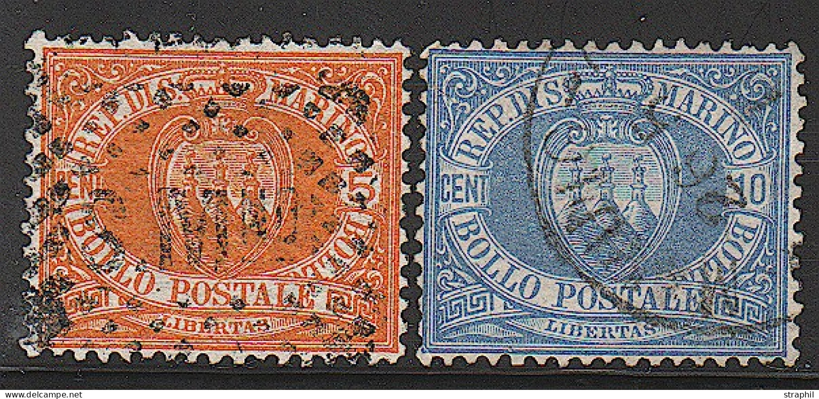 O SAINT MARIN - Used Stamps