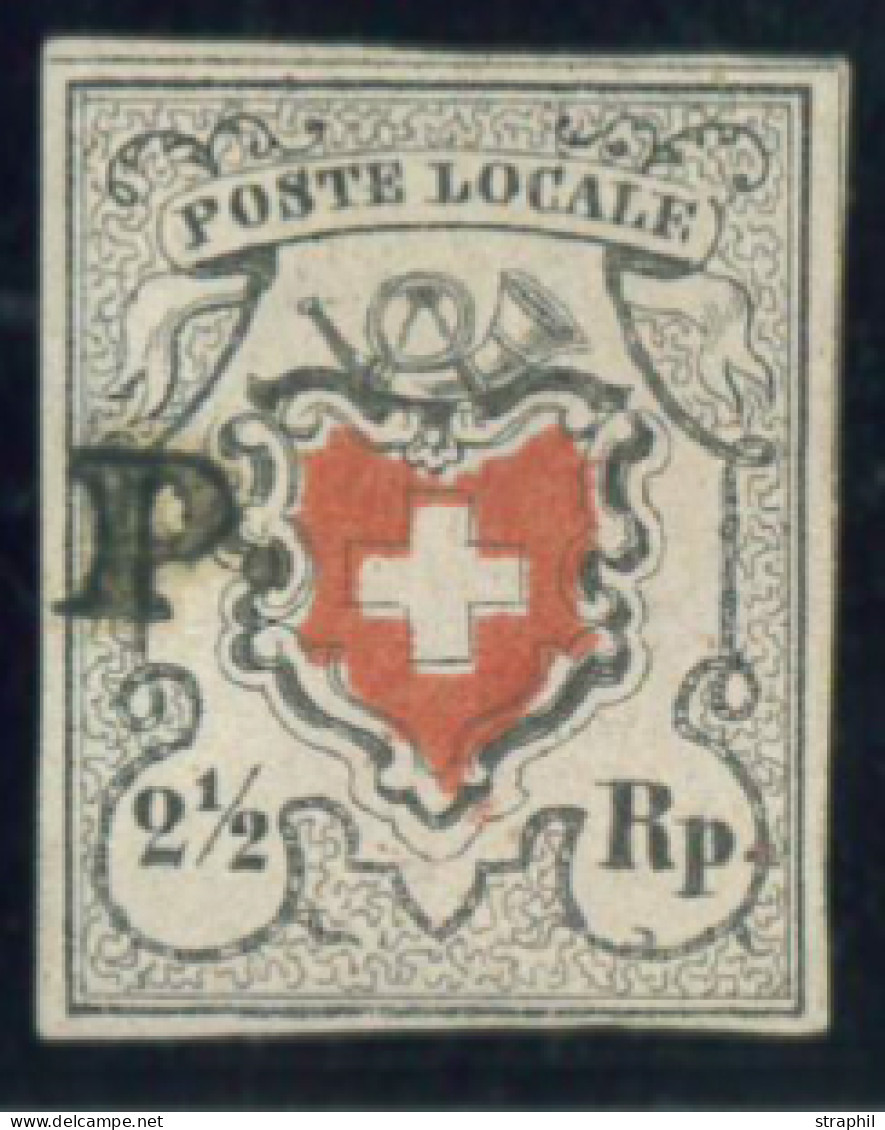 O SUISSE - 1843-1852 Kantonalmarken Und Bundesmarken