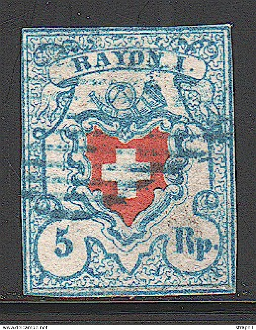 O SUISSE - 1843-1852 Timbres Cantonaux Et  Fédéraux