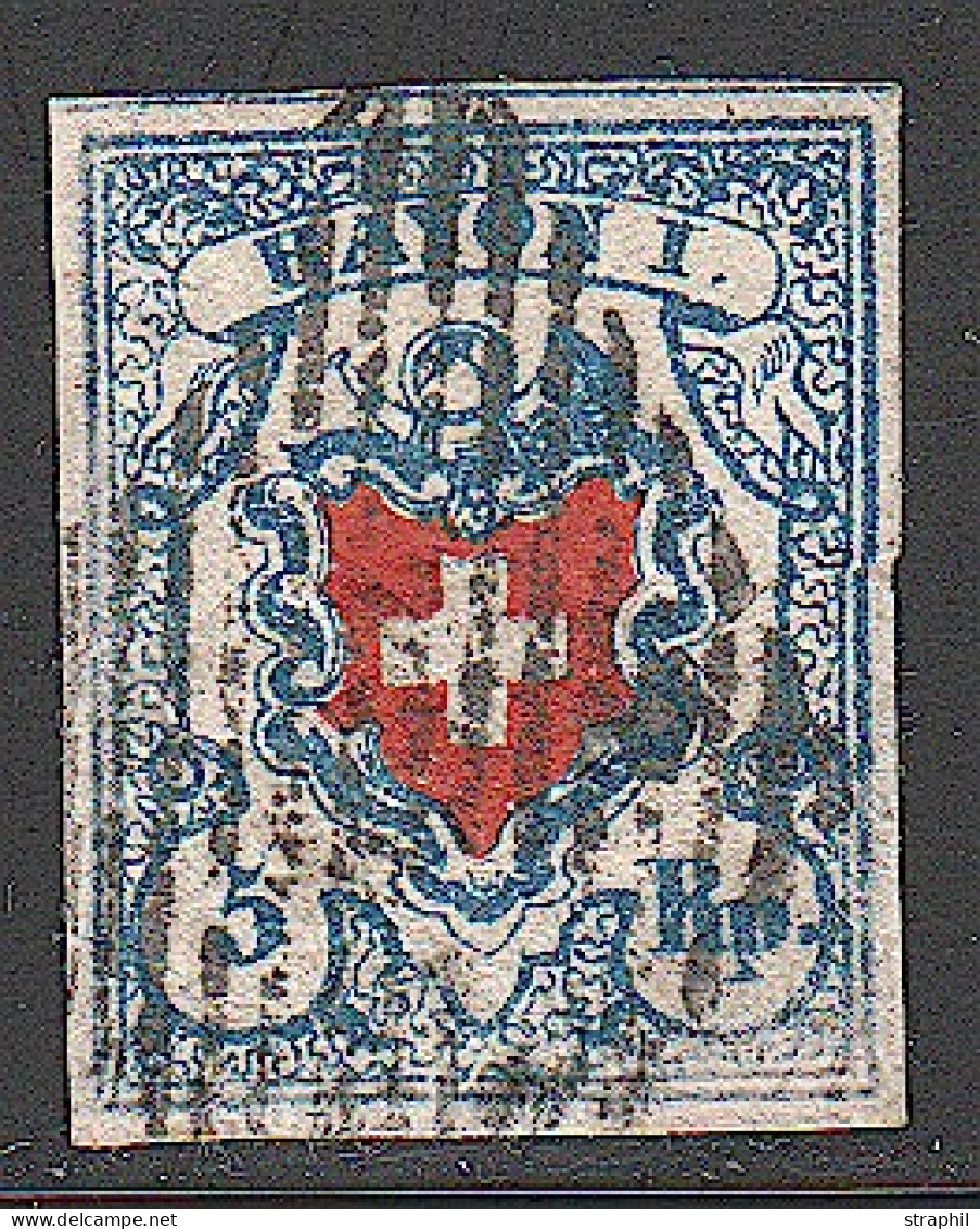 O SUISSE - 1843-1852 Timbres Cantonaux Et  Fédéraux