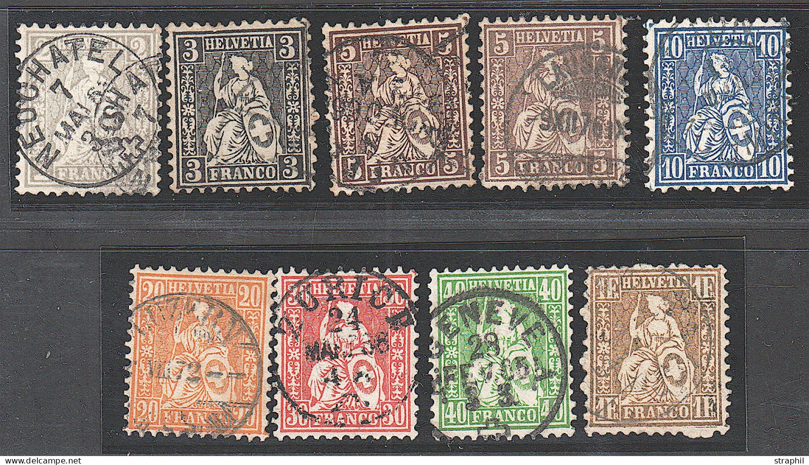 O SUISSE - Used Stamps