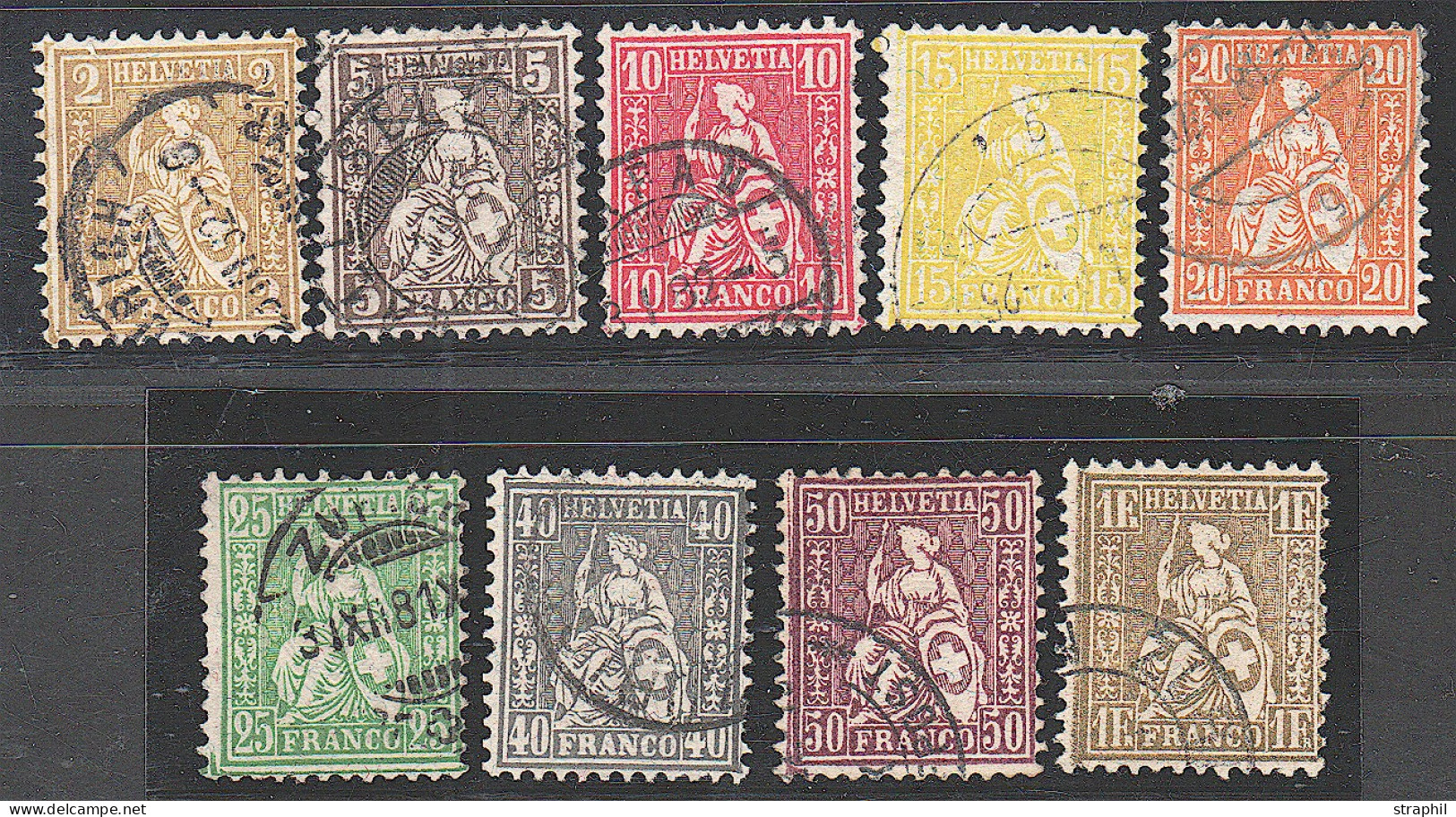 O SUISSE - Used Stamps