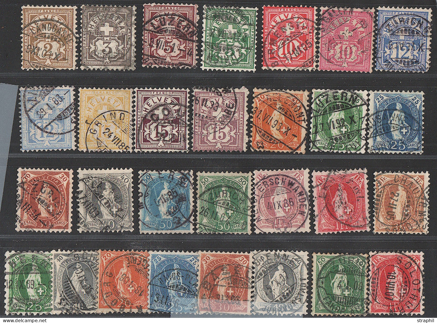 O SUISSE - Used Stamps